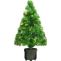 vidaXL - Künstlicher Weihnachtsbaum - 64 - cm - Fiberglas - grün