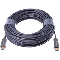 PremiumCord Kabel HDMI Glasfaser High Speed mit Ether