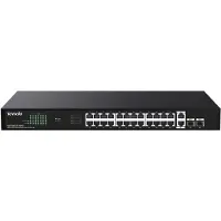 Tenda TEG1128P-24-250W Netzwerk-Switch Unmanaged Gigabit Ethernet (10/100/1000) Power over Ethernet (PoE)