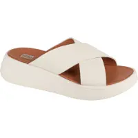 FitFlop F-Mode Flatform FW5-477, Badelatschen, Damen, Weiß, Größe: 41