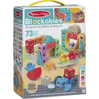 Melissa & Doug Blockables Bausatz Stadt 73 Teile