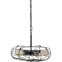 Näve - Metall Pendelleuchte, Spice, Höhe gesamt: 226cm max., Schirm d:47,5cm; h:14,5cm; 7065422