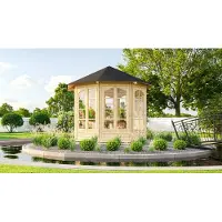 Weka 8-Eck Pavillon 234 B B x T x H 336 x 365 x 300