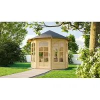 Weka 8-Eck Pavillon 234 A B x T x H 336 x 365 x 300