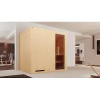 Weka Elementsauna HALMSTAD 2 GT, Komp5,4 KW x B x T x H x 194 x 177 x 199
