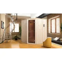 Weka Elementsauna KIRUNA 2 GT inkl. 4,5 kW BioS-Ofenset (230 V) x B x T x H x 194 x 177 x 199