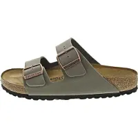 Birkenstock für Herren. 151211 Sandalen Arizona BFBC (Reguläre Passform) grau (45), Wohnung, Keine, Lässig