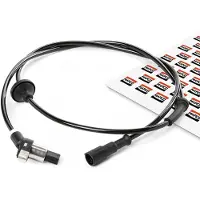 MAPCO ABS Sensor Raddrehzahl Hinten Beidseitig für VW GOLF II (19E, 1G1) 86801