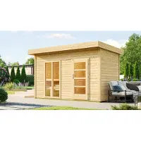 Weka Farsund mit neuem Fenster und Technikpaket BioS 9.0 KW, natur x B x T x H x 415 x 250 x 253