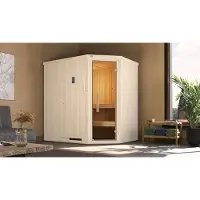 Weka Elementsauna Varberg 1 GT Trend inkl. 7,5 kW OS-Ofenset x B x T x H x 194 x 144 x 199