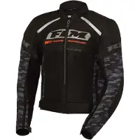 FLM Ram Air Textiljacke - Atmungsaktiv, Reflektoren, Level-2 Schutz