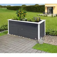 Weka Profi-Hochbeet 669 C, anthr./weiss B x T x H 217 x 92 x 81