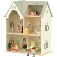 Classic World Leias Puppenhaus, Holz