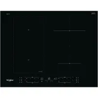 Whirlpool WL B4265 BF/IXL, Schwarz, Integriert, 65 cm, Zonen-Induktionskochfeld, Glaskeramik, 4 Zone(n)