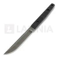 LKW Knives Kwaiken - Stonewash - G10 Messer, schwarz