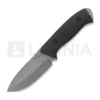 LKW Knives Dwarf - Stonewash - G10 Messer, schwarz
