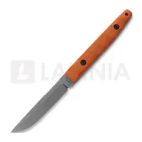 LKW Knives Kwaiken - Stonewash - G10 Messer, orange