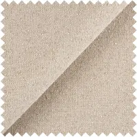Selsey Carnos – Ecksofa mit Schlaffunktion, Lendenkissen, Chenille, Beige, links