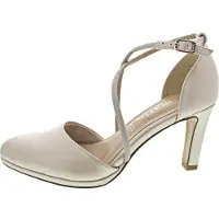 Tamaris Damen Pumps Kreuzriemen elegant spitze Form Blockabsatz 1-24408-20, Größe:40 EU, Farbe:Rosa