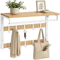 Relaxdays Wandgarderobe 3-in-1