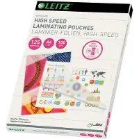Leitz Hochgeschwindigkeits-a4-125-mikron-laminierfolien 100 Einheiten
