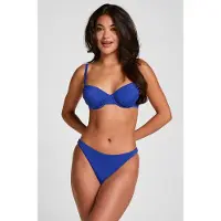 Hunkemoller Highleg Bikinihose Bardolino Blau
