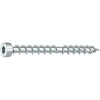 Heco -TOPIX-plus CombiConnect Zylinderkopf CC-Gewinde T-30 verzinkt blau, A3K
