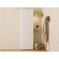 Dmora Mehrzweckschrank 1 Tür Makhado 60x200h cm Weiß 11 Böden