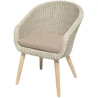 Garden Pleasure Sitzgruppe ARVADA 5tlg. / 4x Stuhl 985146 / 1x Tisch 985145 - UV-beständiges und wetterfestes Material