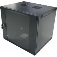 Logilink W09F64B, Wandmontiertes Regal, 50 kg, 17 kg, Schwarz, Grau