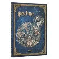 Paperblanks 12-Monatskalender 2027 Kalender Legenden von Hogwarts Midi Vertikal