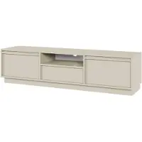 Selsey Evo - TV-Möbel 2-türig mit Schublade, greige, 154 cm