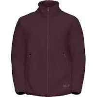 Jack Wolfskin Fleecejacke "HIGH CURL JKT W" mit durchgehendem Reißverschluss, aus Sherpa Fleece, atmungsaktiv