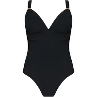 Barts Badeanzug Damen Solid Plunge Shaping One Piece Black-Größe 44