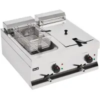 Lincat Silverlink Doppelfritteuse DF66 2 x 9L