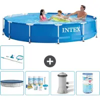 Intex Frame Pool Rund - 366x76 cm - 6-teilig S31547