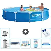 Intex Frame Pool Rund - 366x76 cm - 8-teilig S31737