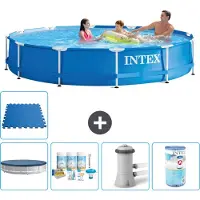 Intex Frame Pool Rund - 366x76 cm - 6-teilig S31546