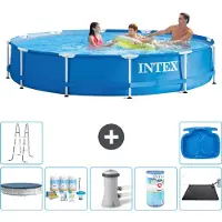 Intex Frame Pool Rund - 366x76 cm - 8-teilig S31559