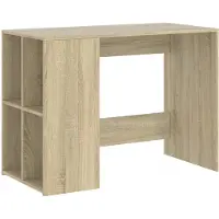 vidaXL Schreibtisch Sonoma-Eiche 102x50x75 cm Holzwerkstoff