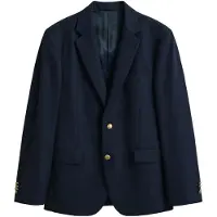 Gant für Herren. 7706311 Amerikanische Club-Marinejacke (50), Lässig, Wolle, Klassisch