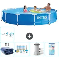 Intex Frame Pool Rund - 366x76 cm - 6-teilig S31548