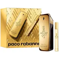 Paco Rabanne Set : 1 Million Eau De Toilette For Men 100 ml + 1 Million Eau De Toilette For Men 10 ml