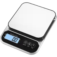 INF Digitale Küchenwaage 5KG/0.5G – Wiederaufladbar & Batteriebetrieben