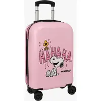 Snoopy Handgepäck Reisekoffer 38L, Rosa