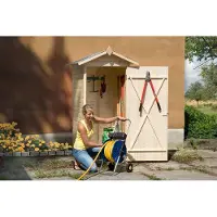 Weka Garten-/Terrassenschrank 351 Gr.1 B x T x H 108 x 105 x 196