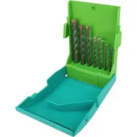 Heller Tools Power 3000 16884 7 Concrete twist drill bit set 7-piece 4 mm, 5 mm, 6 mm, 6 mm, 8 mm, 10 mm, 12 mm Total length 520 mm Cylinder shank 1 Set