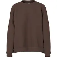 Pieces Pcchilli Loose Fit Sweatshirt | Braun | XS