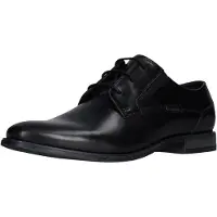 Bugatti Herren Oxford-Schuhe 312AFY111000-1000 Weite Breit Schnürung Glattleder Black 41 EU – Schwarz