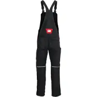 Kübler ACTIVIQ cotton+ Latzhose mittelrot/anthrazit 50 - 3450 3421-5597-50 - mittelrot/anthrazit